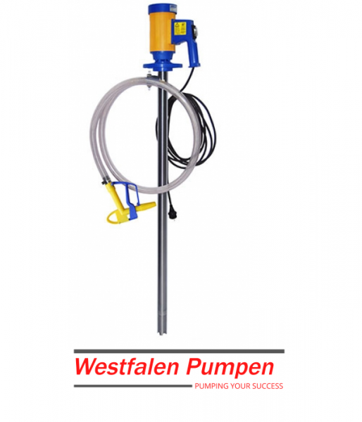 JP-280 Fasspumpen-Set Edelstahl 825 Watt Ø 41 mm für Fasspumpen